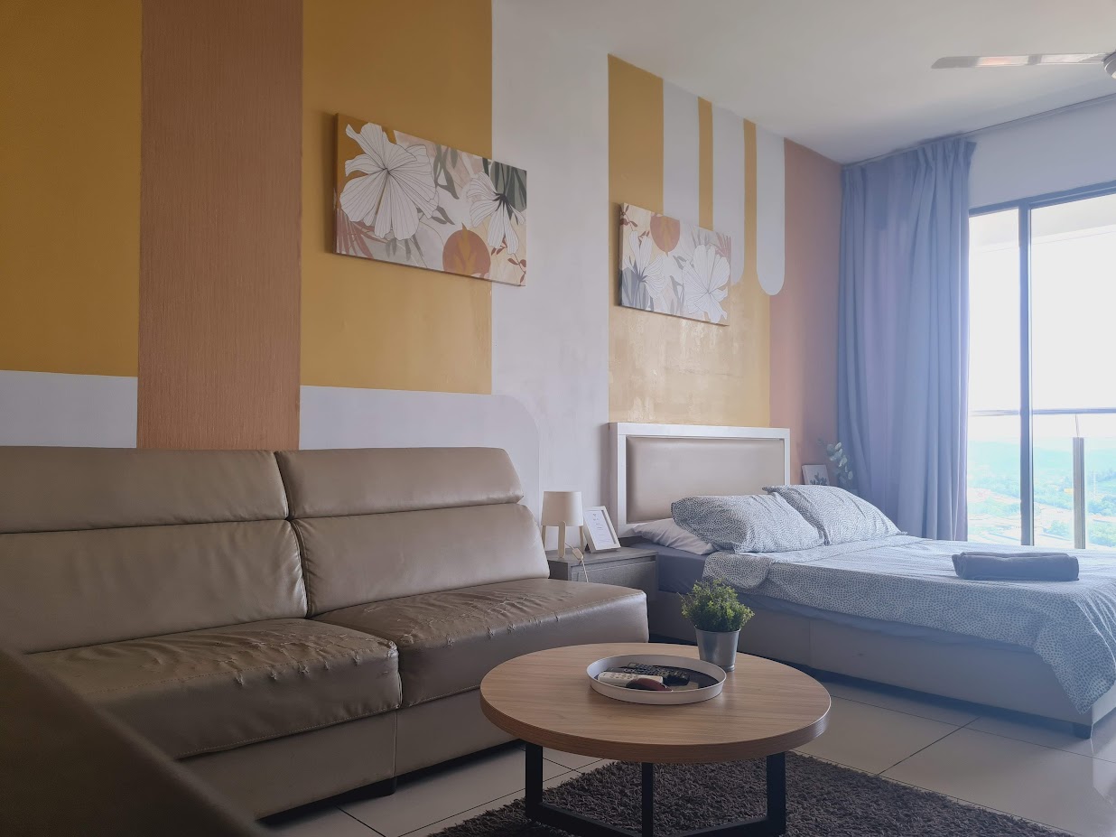 Studio living area